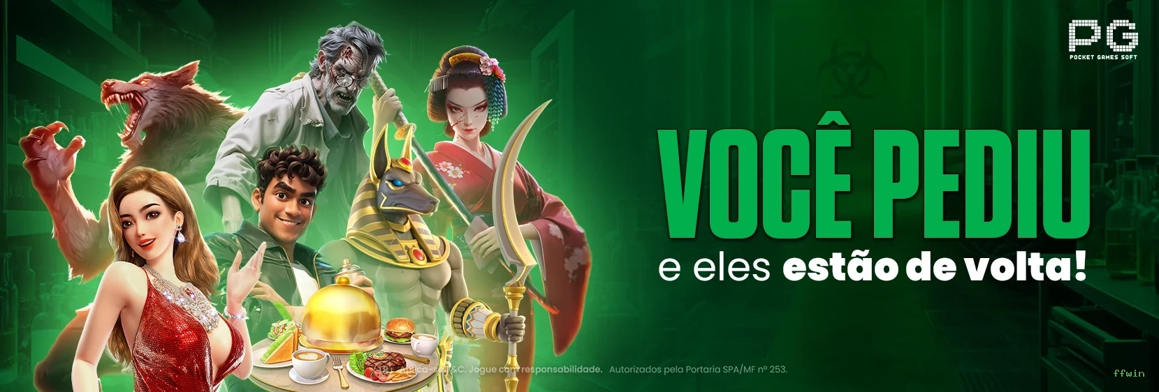 Bônus e prêmios ffwin